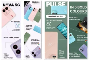 AI+ Nova 5G with 8GB RAM and 8GB virtual RAM