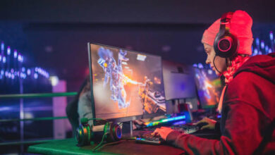 Gaming monitor with super ultrawide game view under 35000