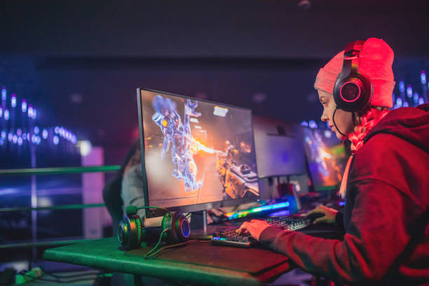 Gaming monitor with super ultrawide game view under 35000