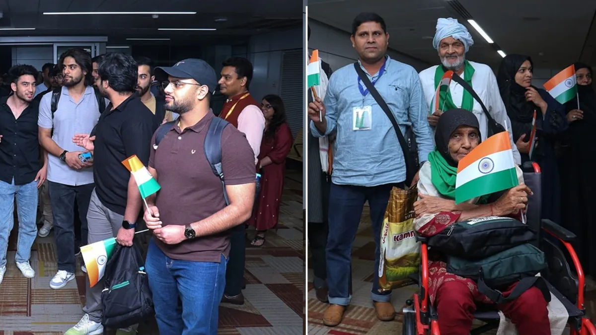 Indian students evacuation from Iran 2025