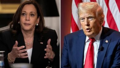 Donald Trump political attack- अमेरिकी राष्ट्रपति डोनाल्ड ट्रंप ने कमला हैरिस पर लगाया कानून तोड़ने का आरोप, 
