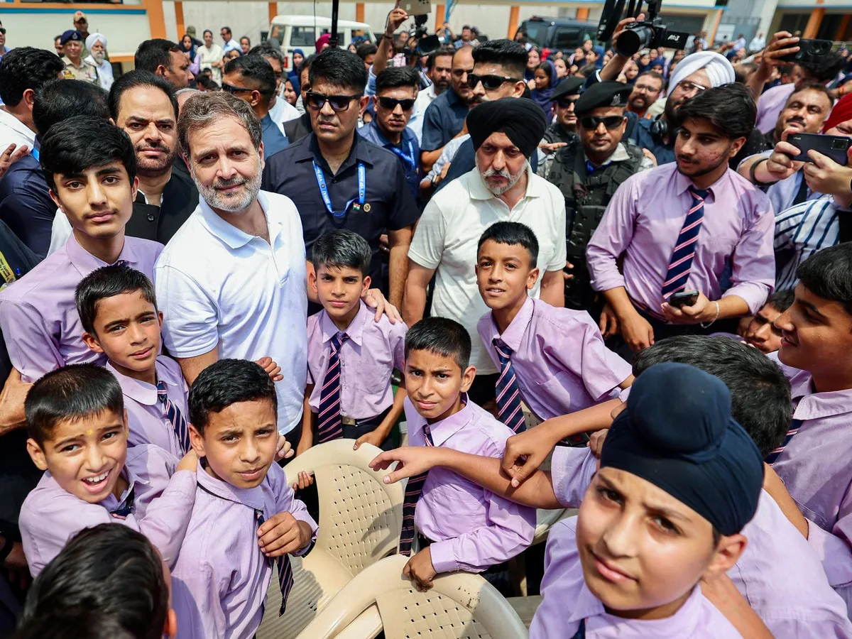Rahul Gandhi adopts orphaned children