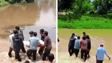 Jhansi during heavy rains
