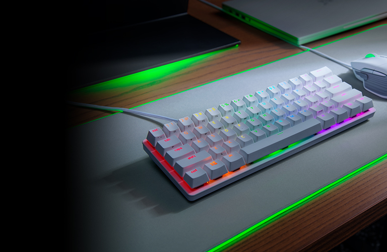 Gaming keyboards with lighting