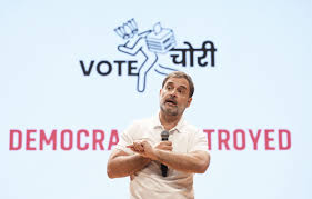राहुल गांधी ने चुनाव आयोग को बोला कागज पर साइन करें और देश से माफ़ी मागें?