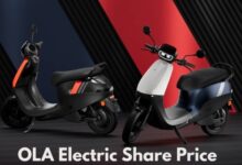 Ola Electric stock price growth