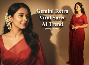 Prompt for Gemini AI Saree Look: