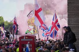 Far-right anti-immigration rally London