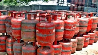 LPG cylinder rates in India