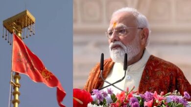 Ayodhya Ram Temple saffron flag significance