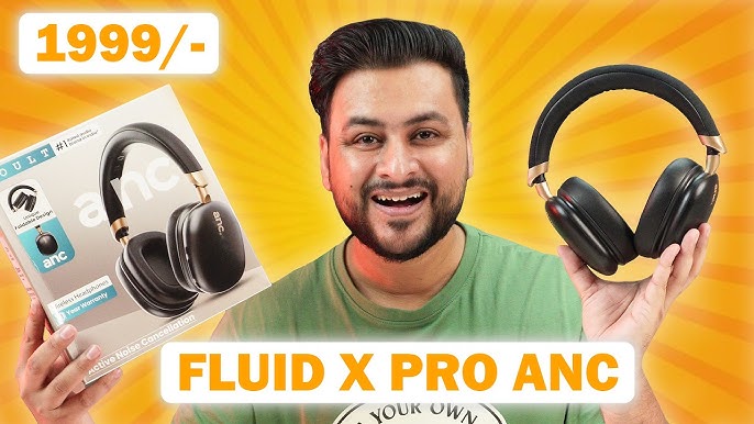 Boult Fluid X Pro wireless headphones