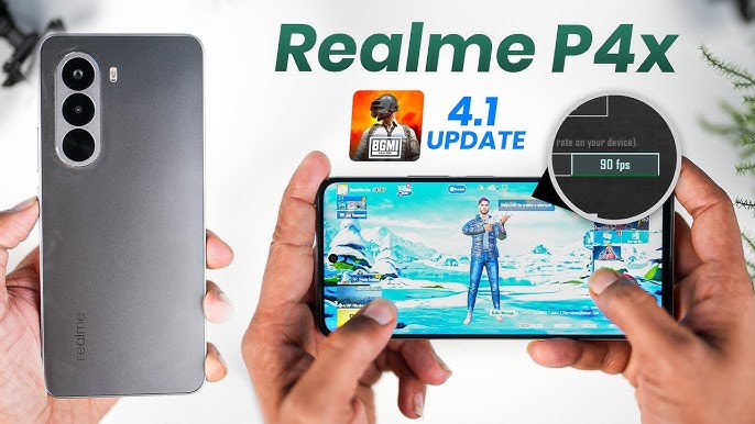 realme p4x 5g gaming experience