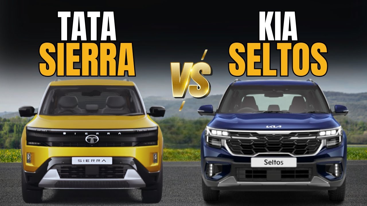 Tata Sierra vs Kia Seltos Comparison 2025
