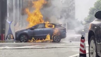 Do electric cars catch fire more than petrol cars statistics